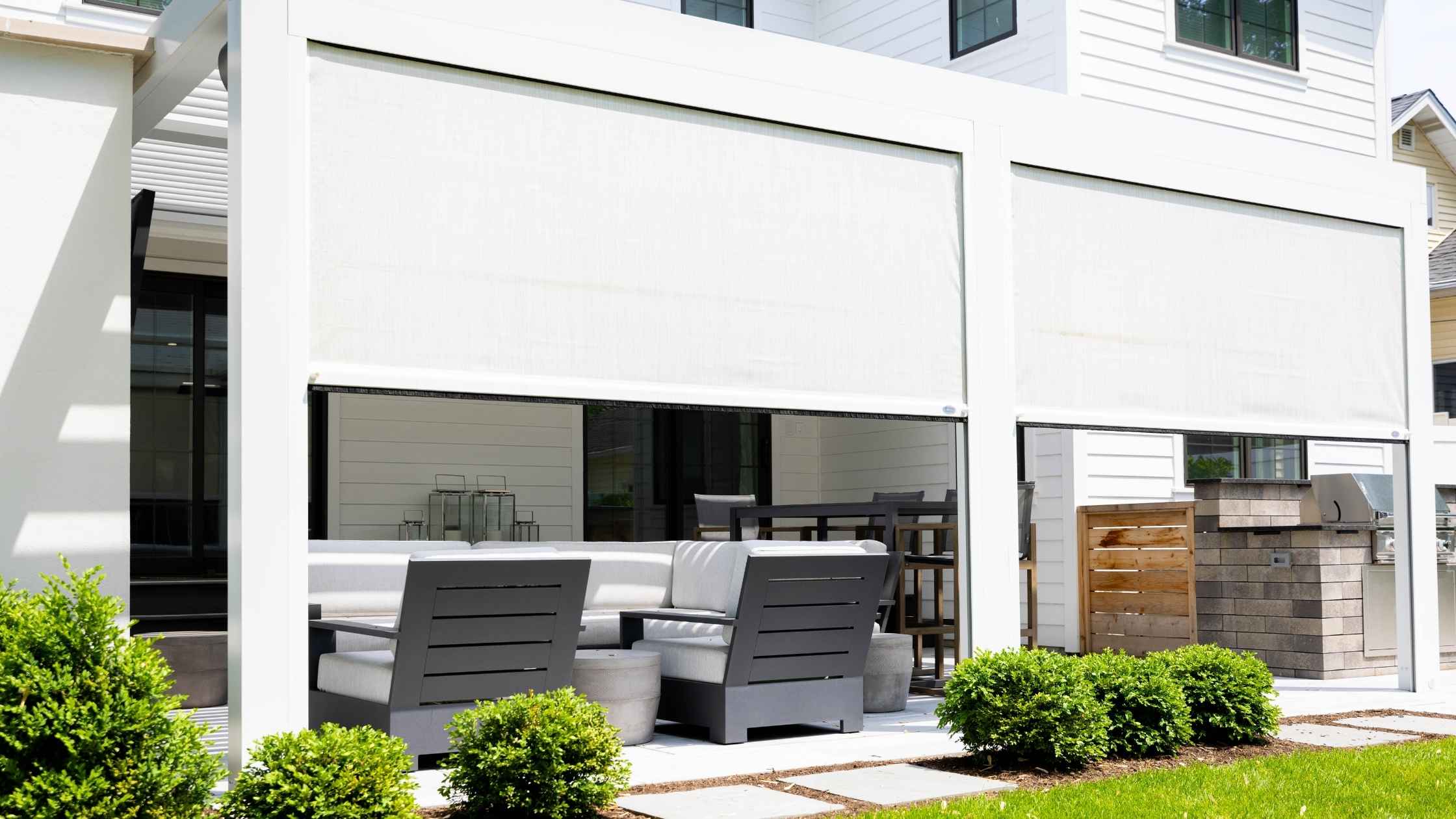 sun shades for pergolas
